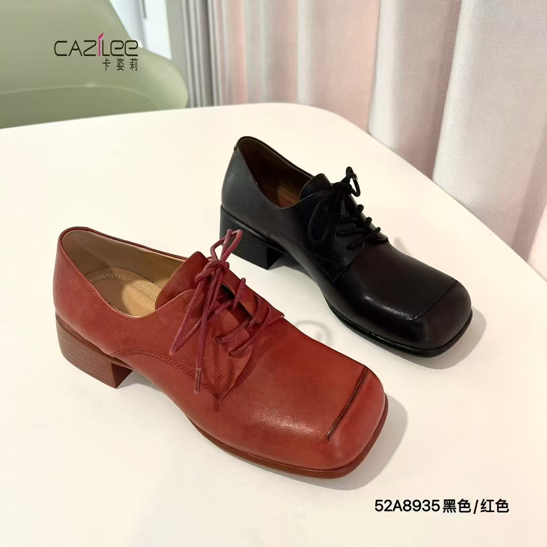 女款芭蕾头乐福鞋8935