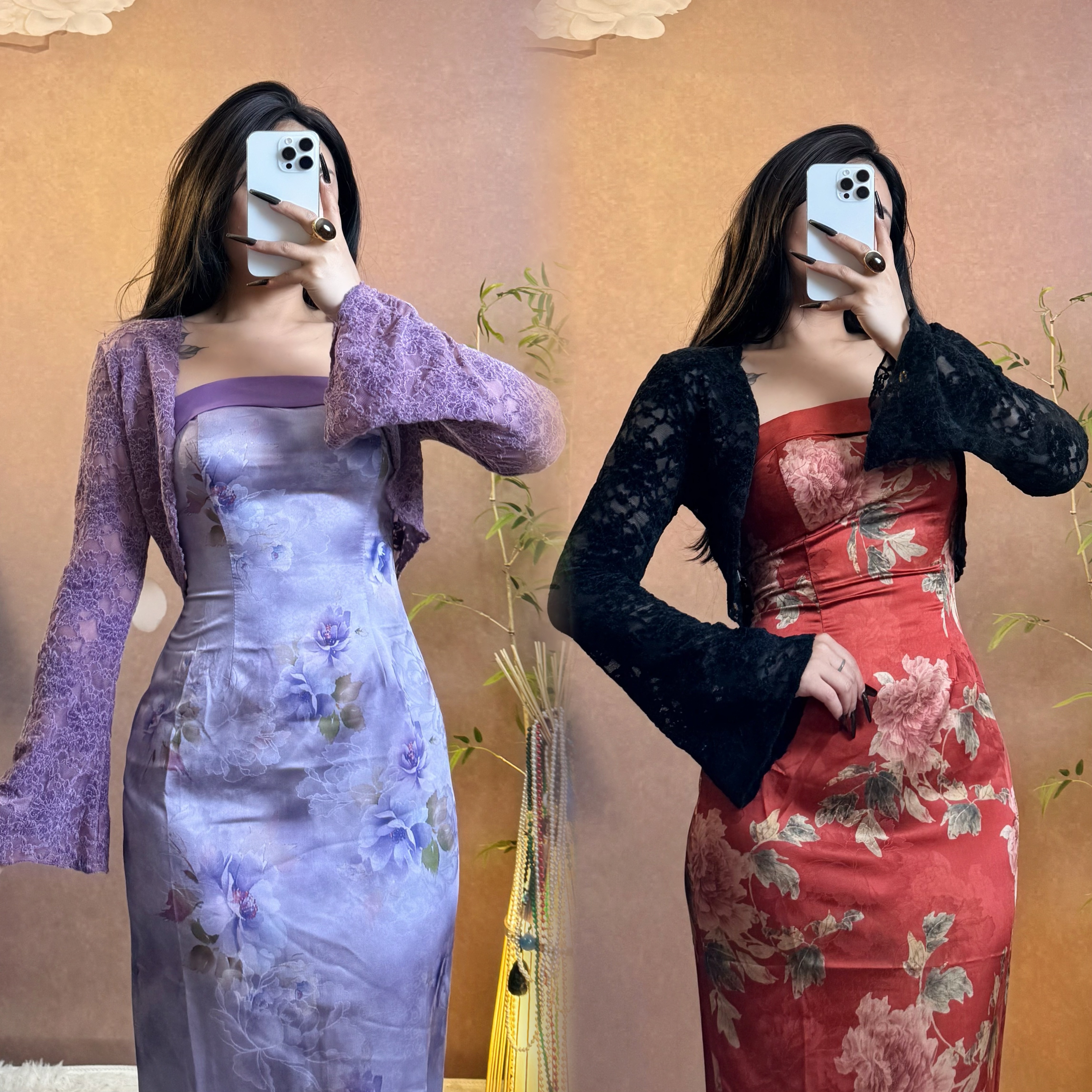 四月芳菲【蕾丝小外套】蕾丝开衫新中式外搭
