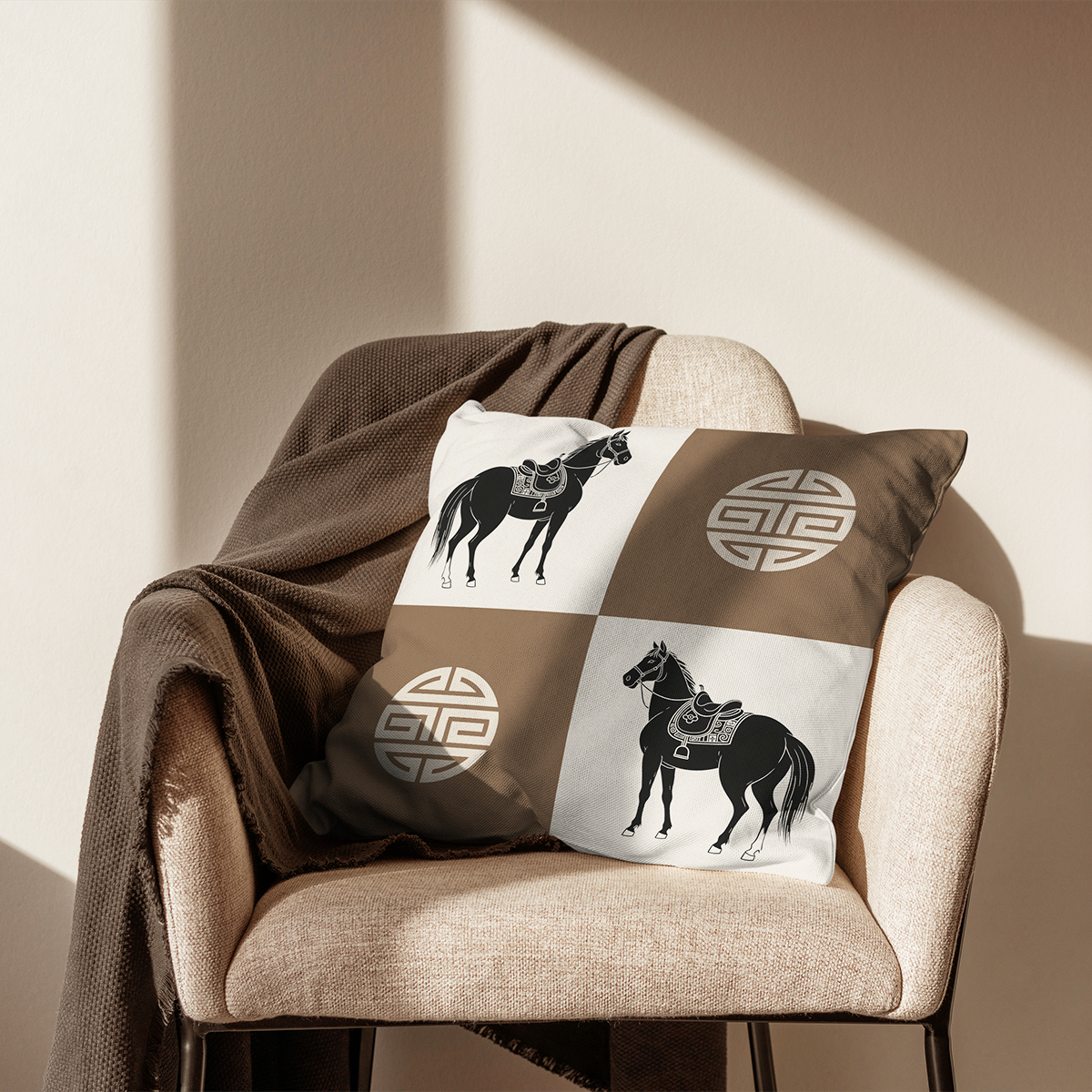 藏式靠枕丝绒靠枕天鹅绒靠垫折叠沙发高级感藏式风格高颜值民族风