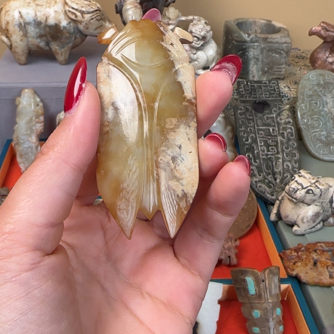 和田玉（糖玉）未镶嵌挂件