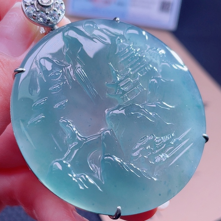 翡翠吊坠(不含链)未镶嵌