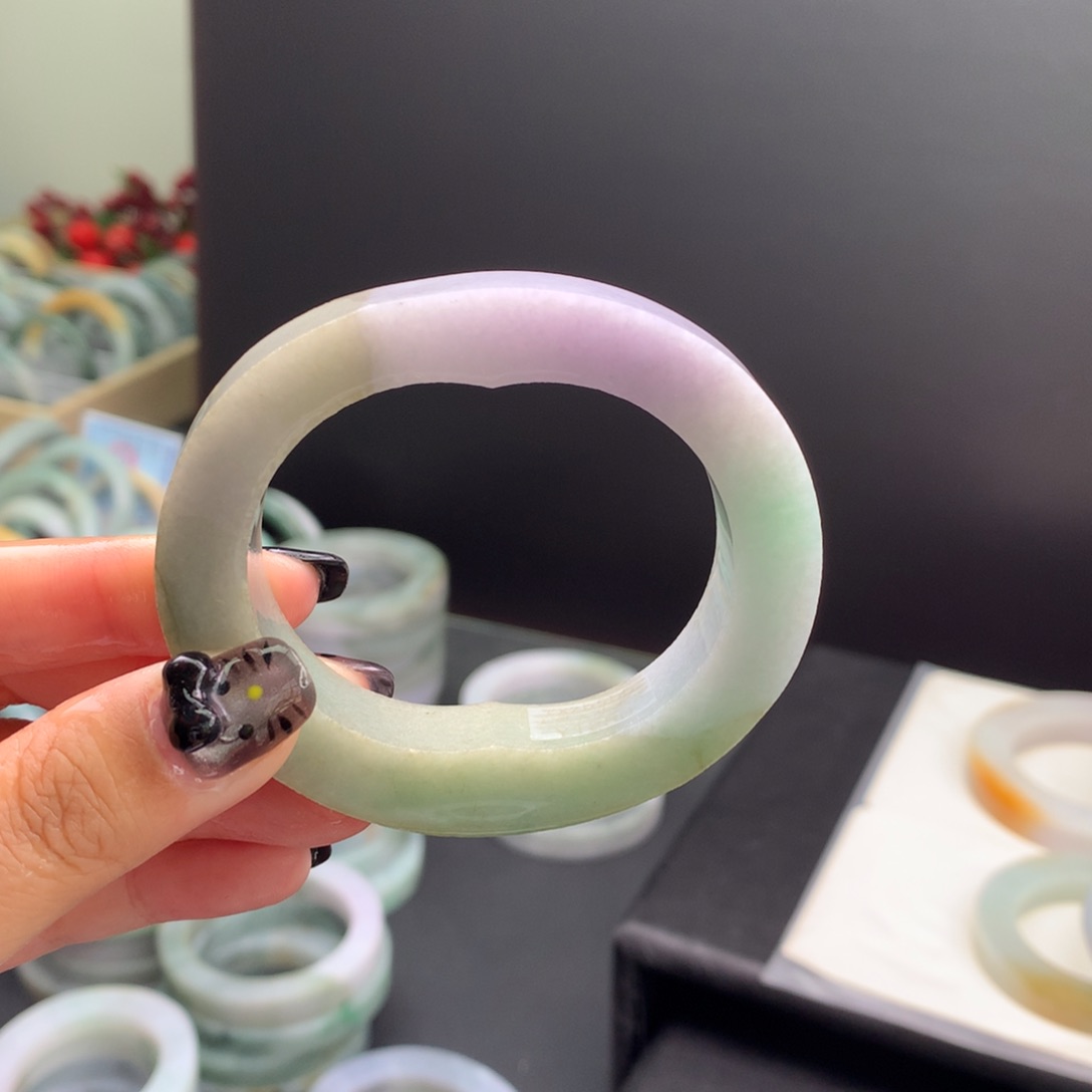 定制翡翠翡翠手镯未镶嵌