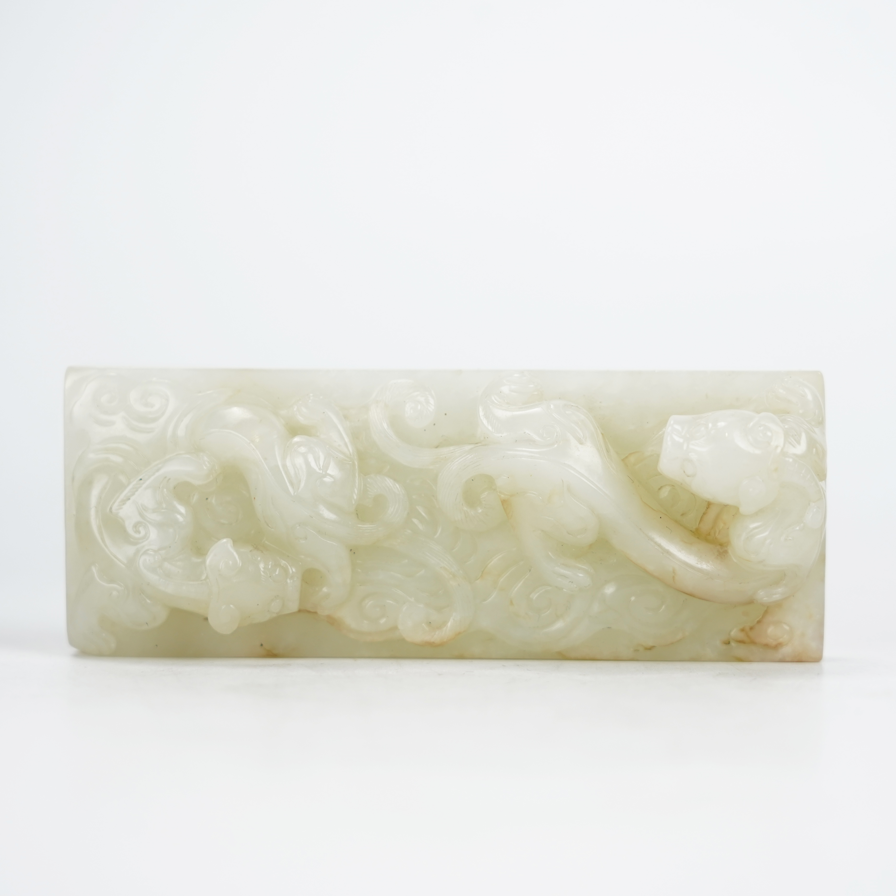 Lot015 清 玉龙纹镇纸