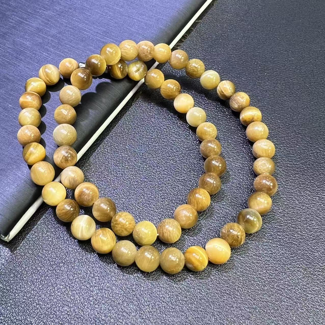 C11384-2卡8左右-六彩明珠木变石项链