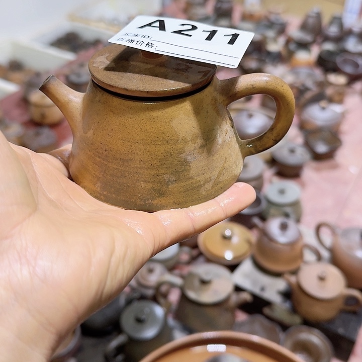 紫砂茶壶N**.坭兴陶柴烧