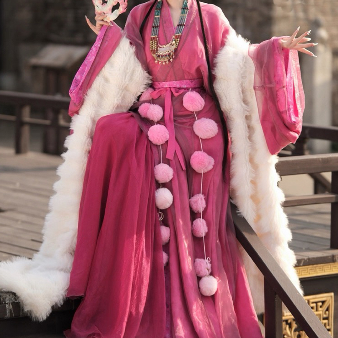 青筏画卿颜汉服单件直播链接