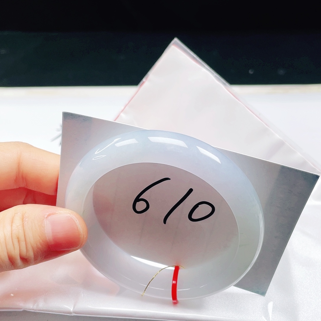 翡翠未镶嵌手镯56➕圈口