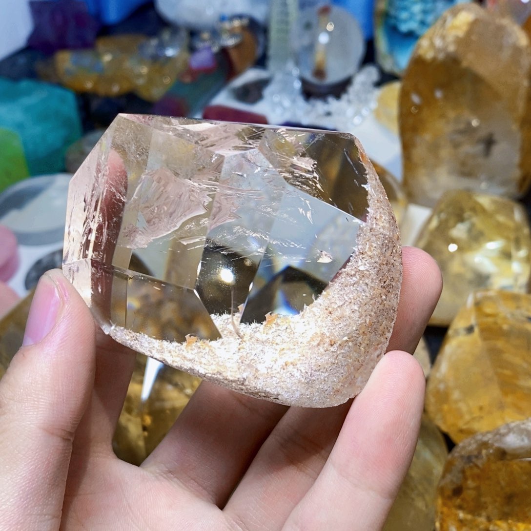 ₯***℡珠宝半成品未镶嵌水晶