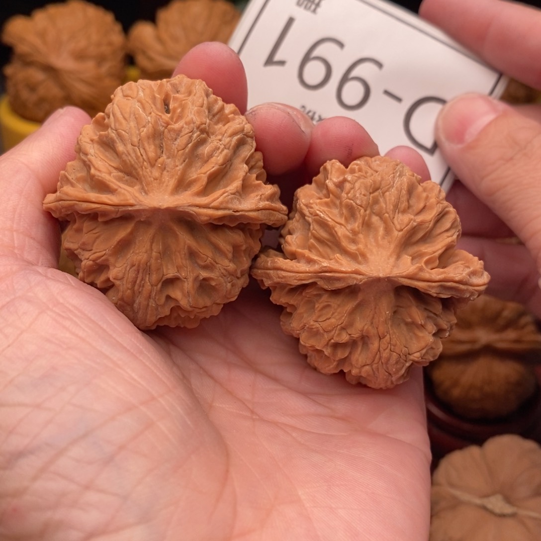 文玩核桃把件苹果42