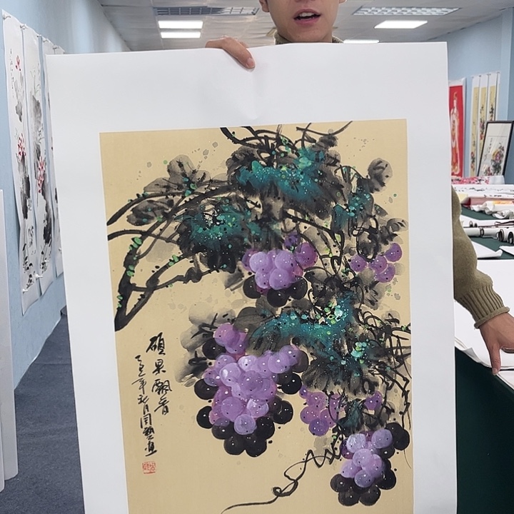 国画手绘国画大捡漏！