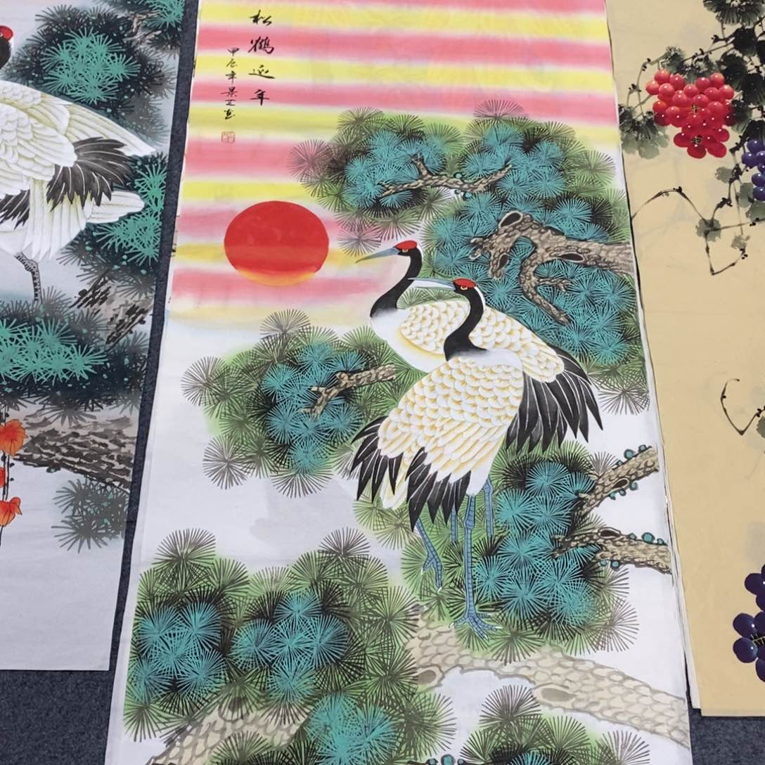 国画140✖️70工笔画画画画画画画画