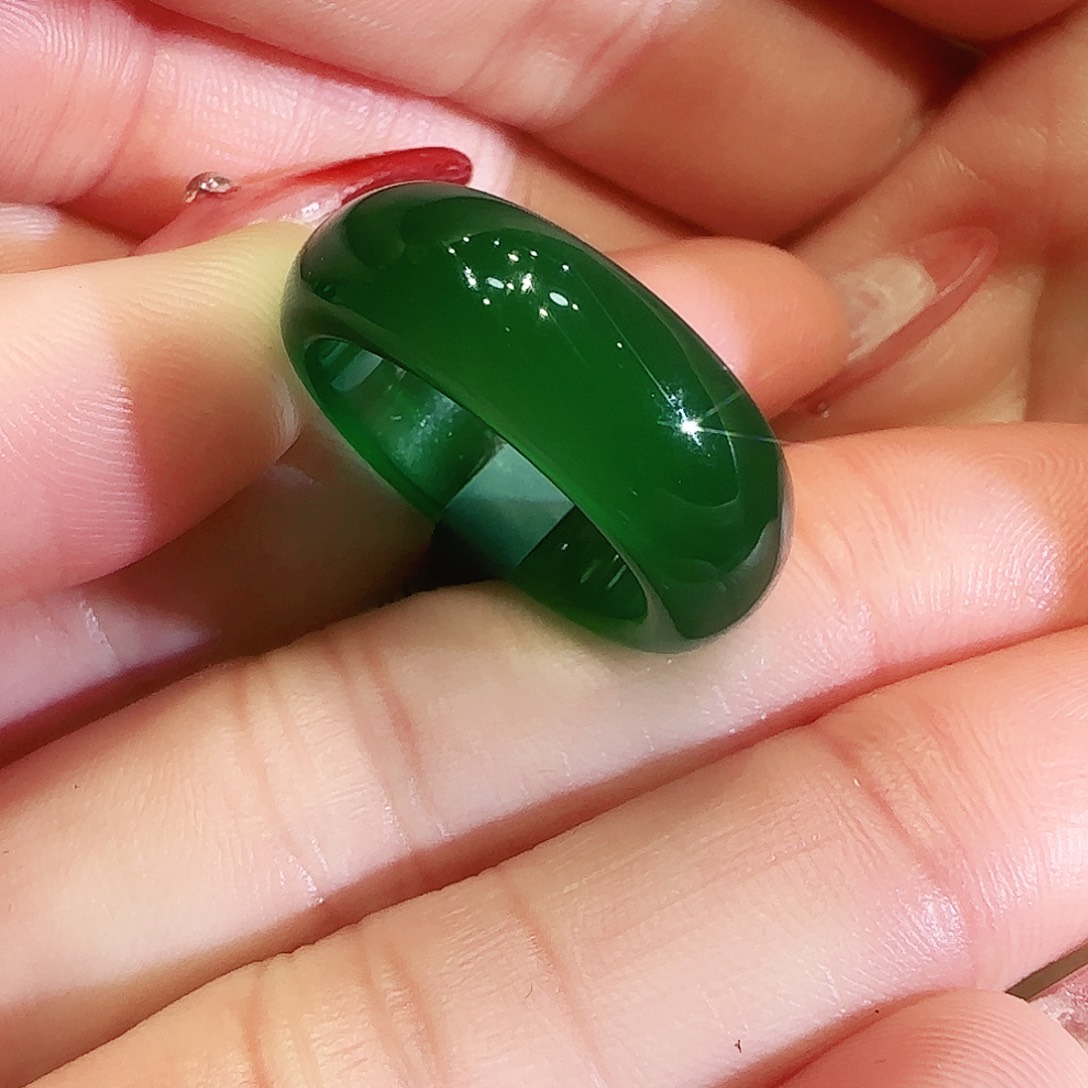 玛瑙/玉髓戒指未镶嵌