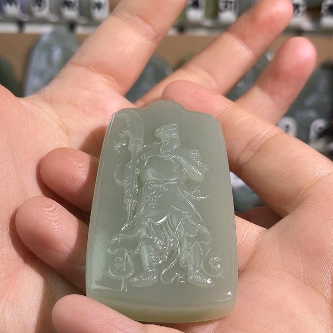 ꧁***꧂颈饰未镶嵌和田玉
