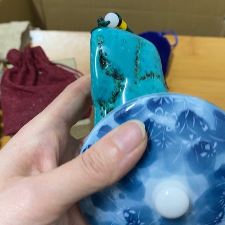 瓷片哈中古工艺品树脂