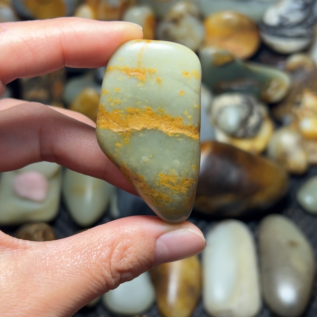 和田玉（青玉）A22未镶嵌