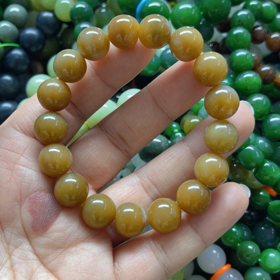 和田玉手链未镶嵌