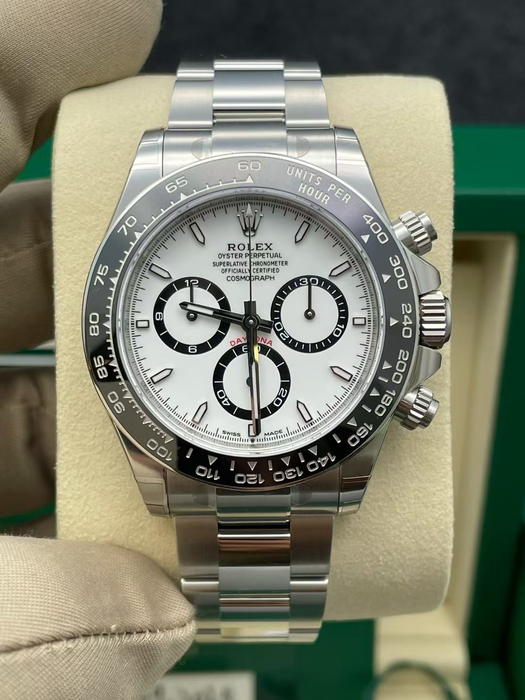 未使用 Rolex/劳力士 杜师傅/劳力士/迪通拿/白熊猫