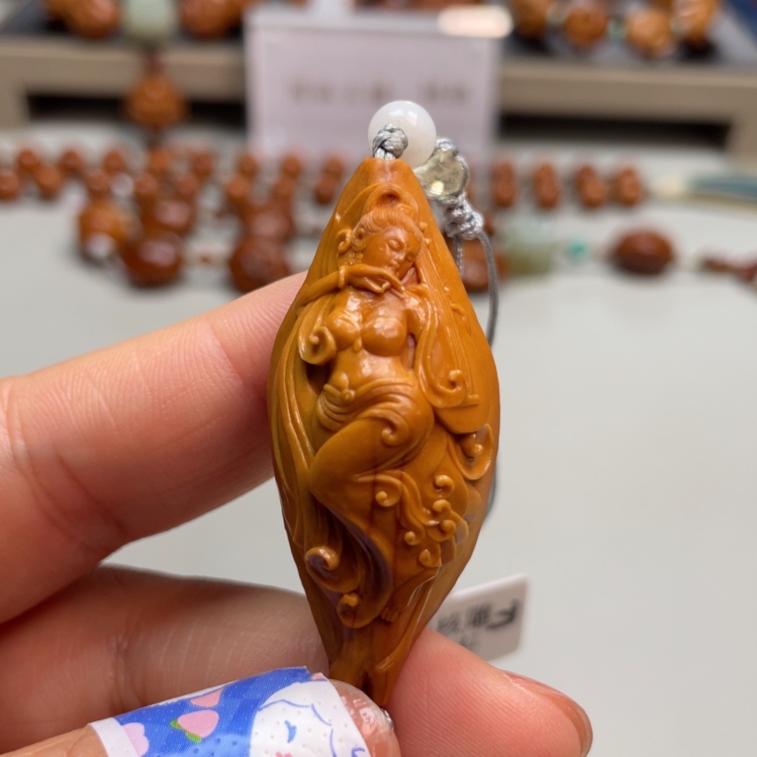 橄榄核吊坠Hhediao·Hhediao