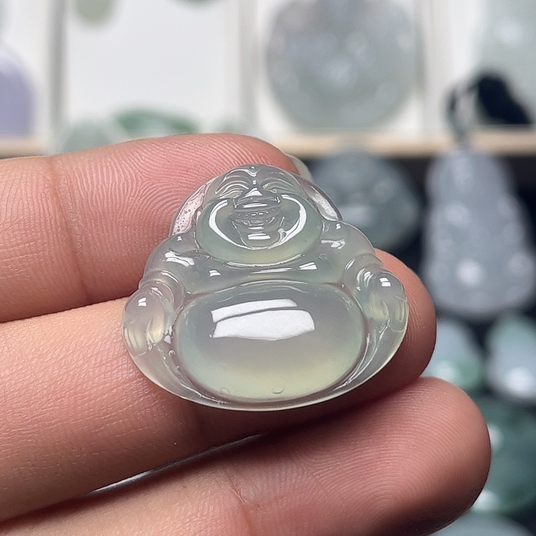 翡翠未镶嵌颈饰缅甸天然翡翠