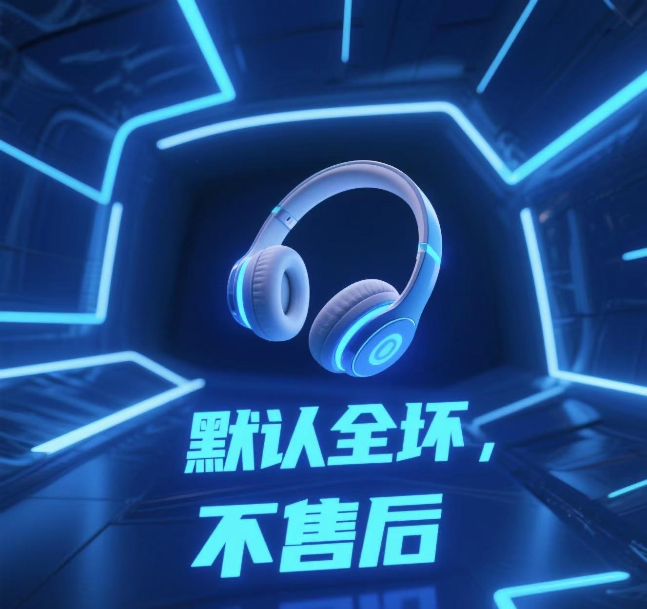 9新  散装耳机未测试【默认全坏】不售后 按照主播喊的编码去下单