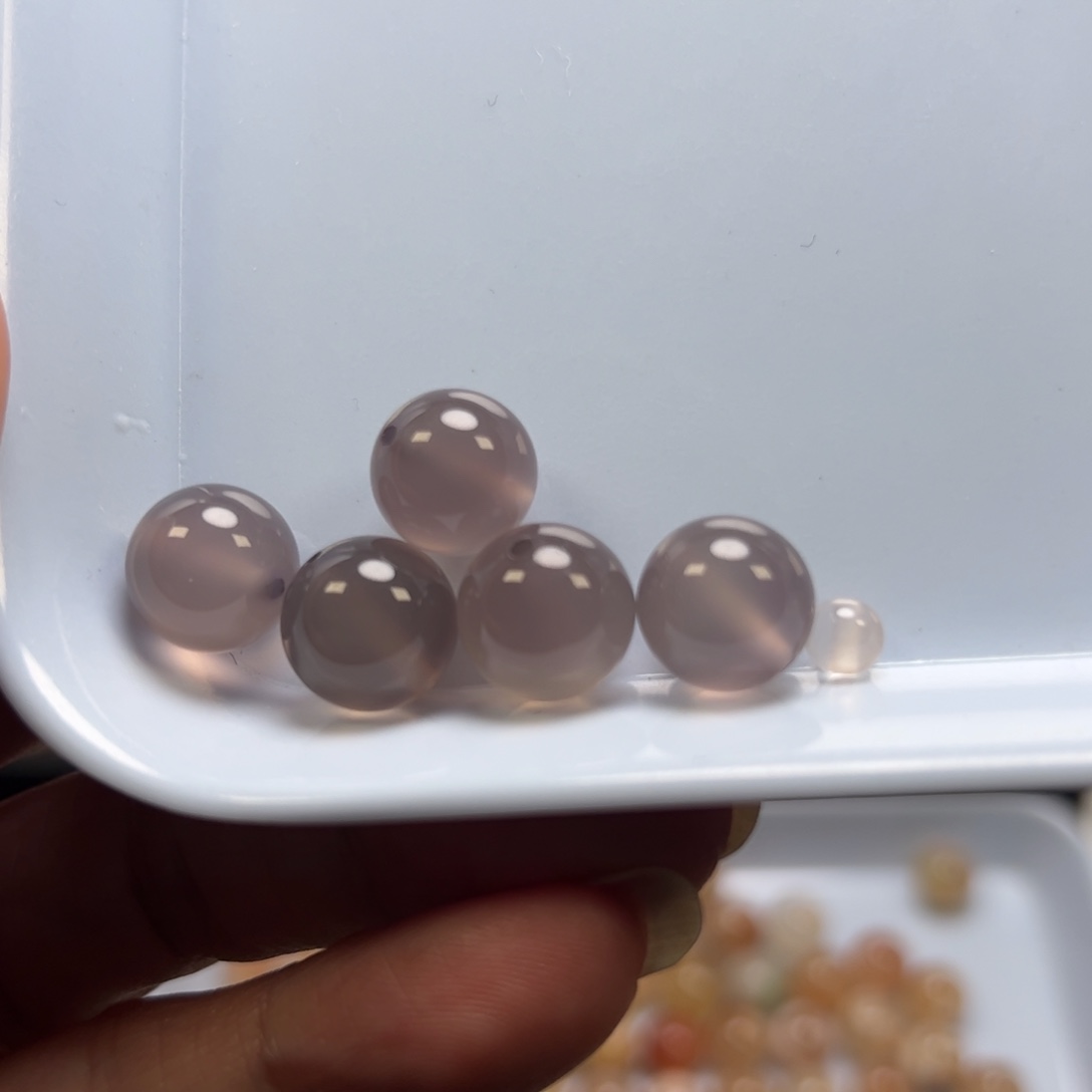 未镶嵌玛瑙/玉髓珠宝半成品