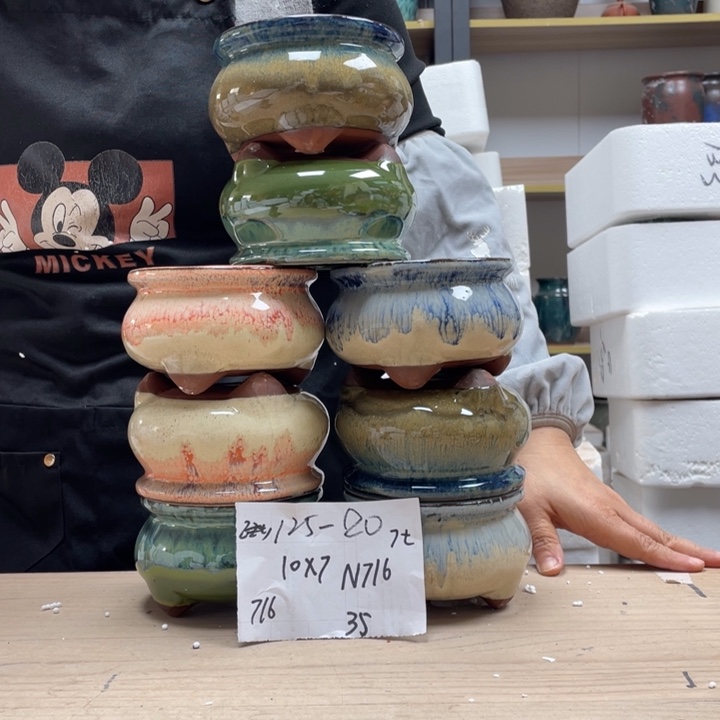 粗陶多肉花盆微瑕20