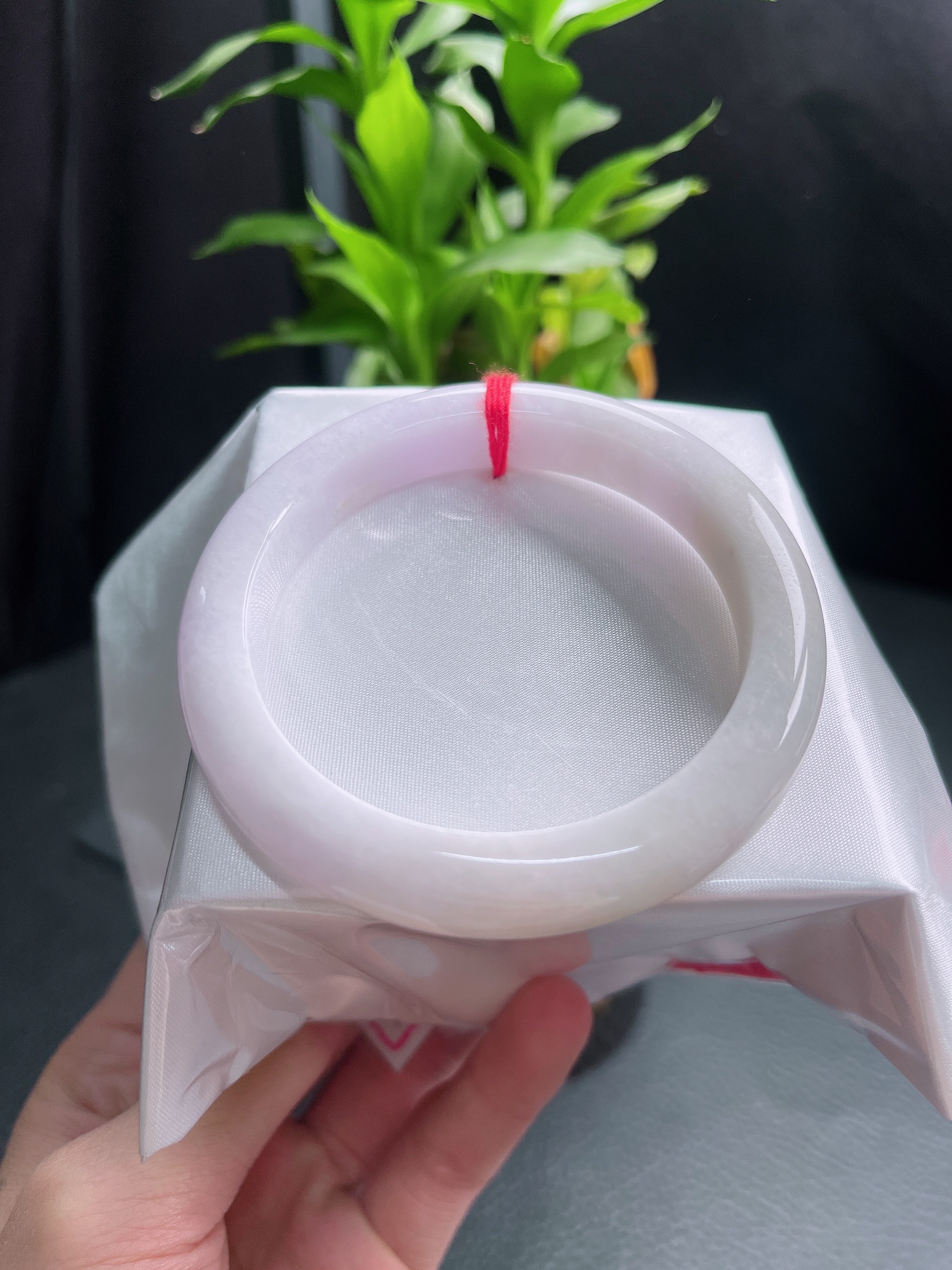 57圈口紫罗兰宽边手镯801