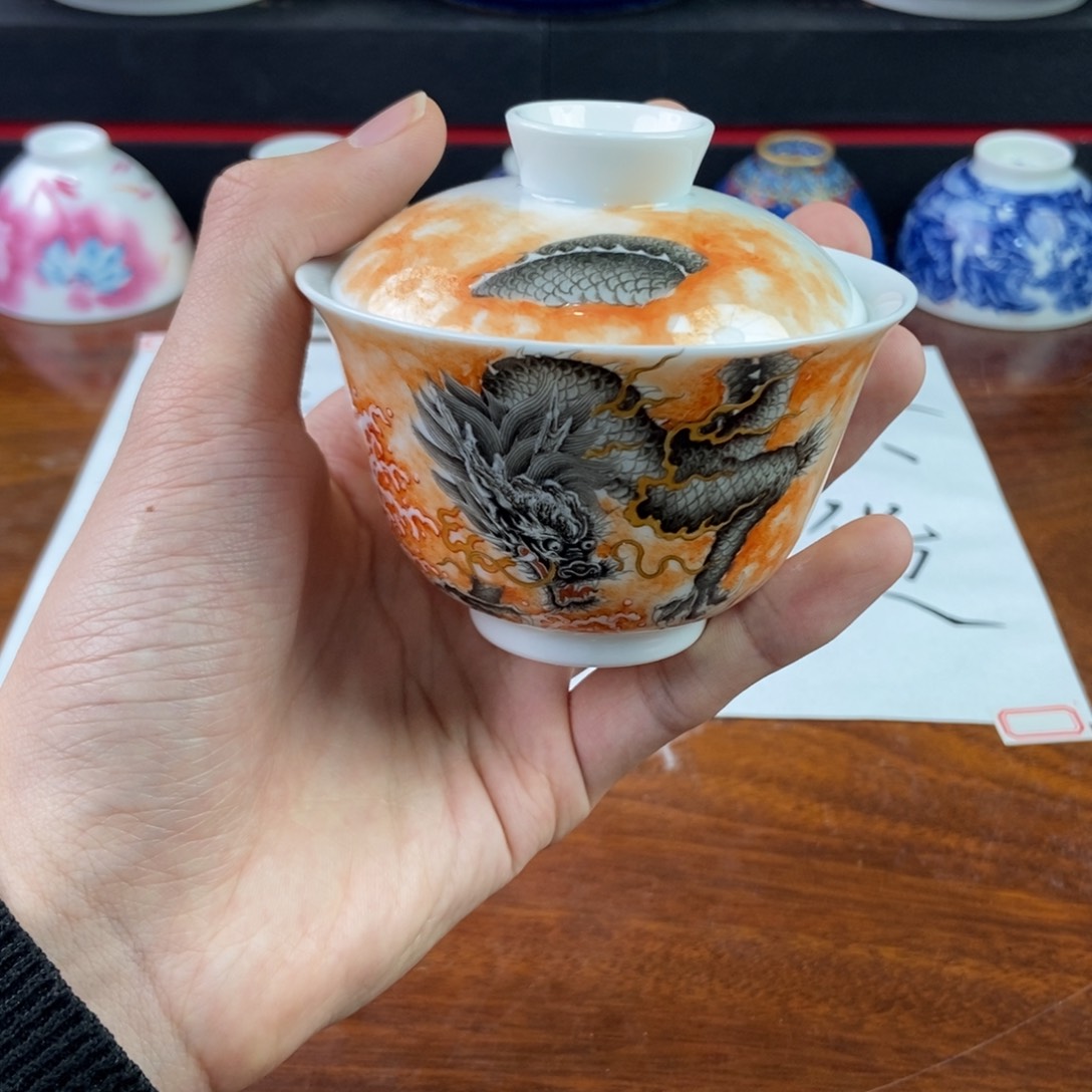 杯景德镇手绘陶瓷艺术