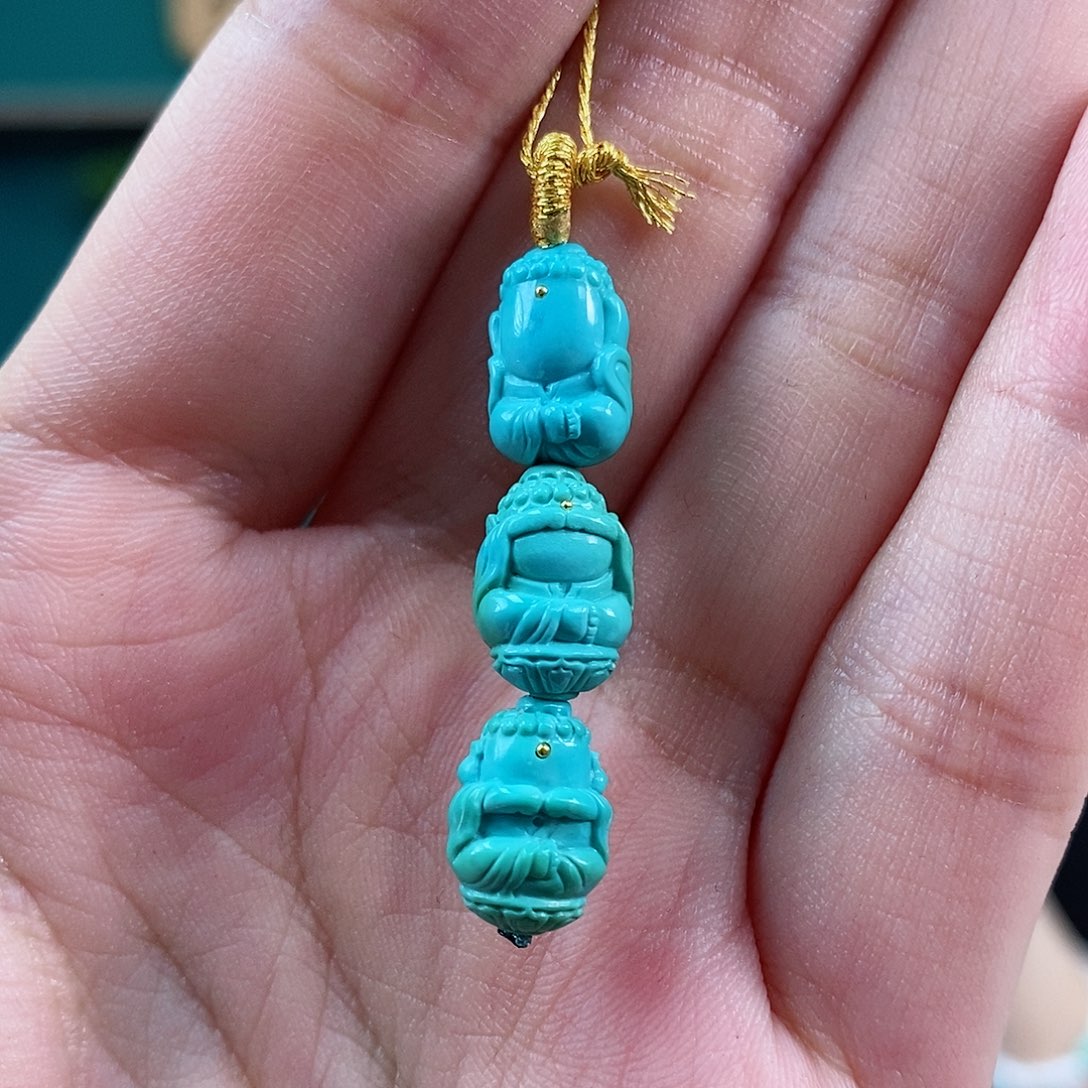 未镶嵌绿松石珠宝奇石