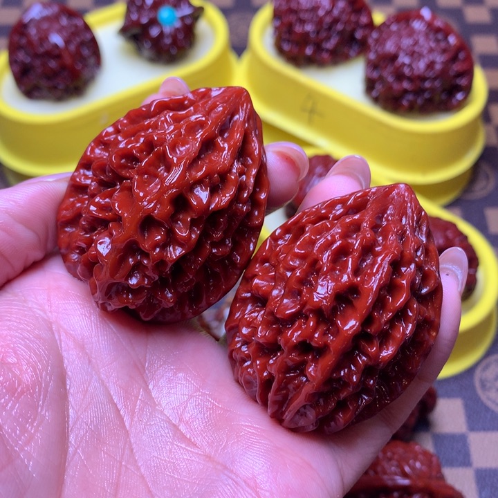 文玩核桃把件招财鼠40