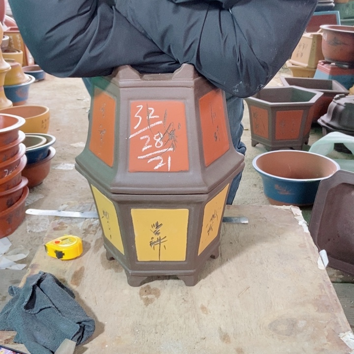 紫砂花盆紫砂紫砂