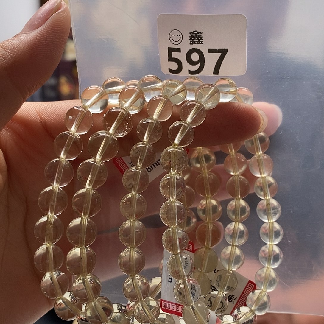 水晶手链未镶嵌多样性发一8