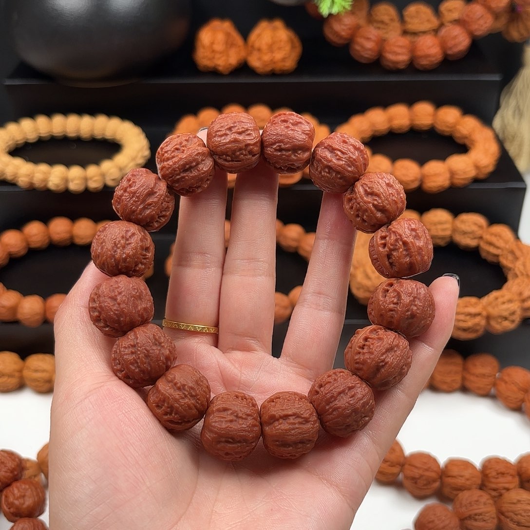 栀***°手串文玩核桃小核桃7