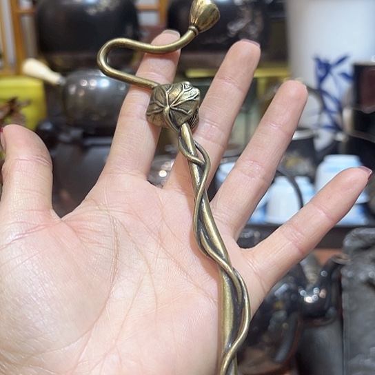 铜中古工艺品摆件