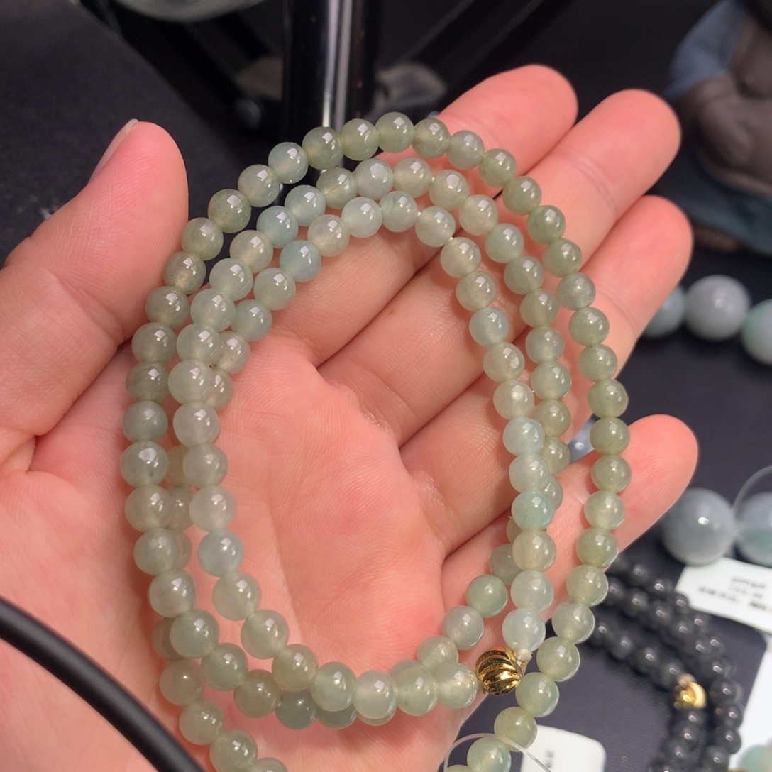 未镶嵌手链翡翠冰晴项链卡5.5