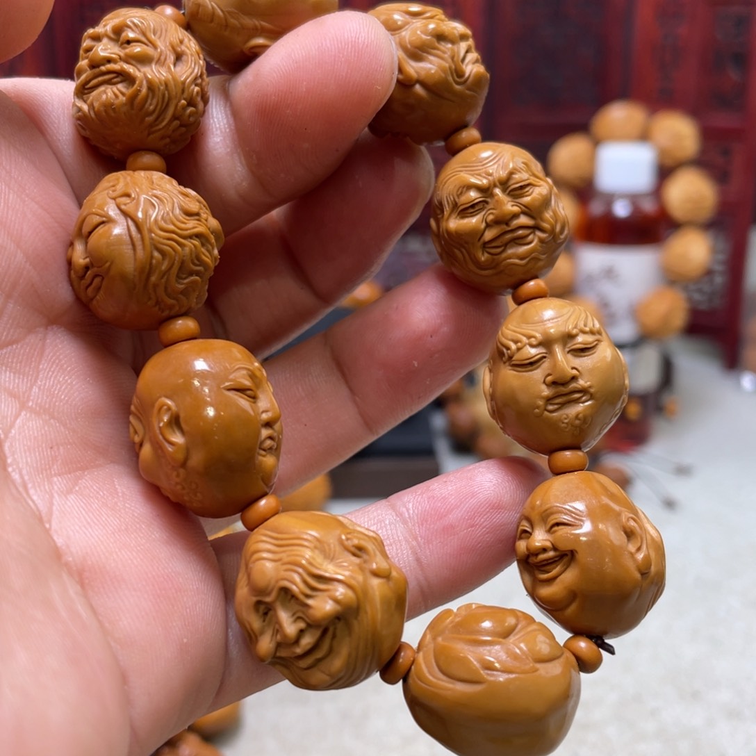 橄榄核吊坠橄榄核雕