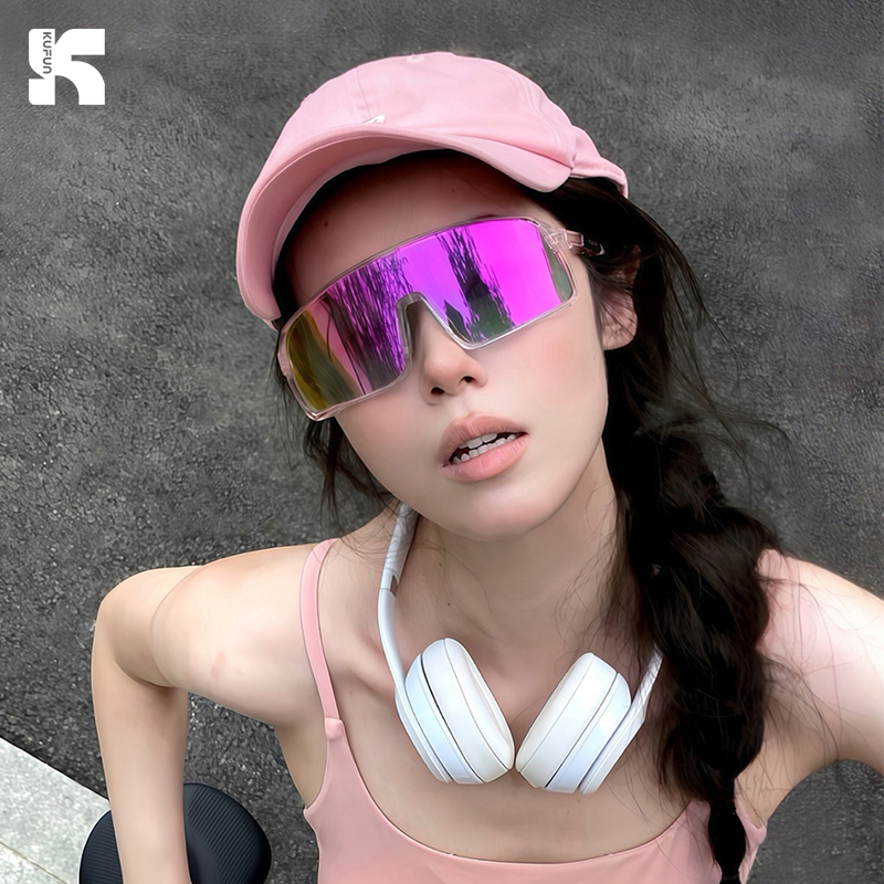 酷峰骑行眼镜自行车日夜两用防风女男近视公路车防风沙变色护目镜