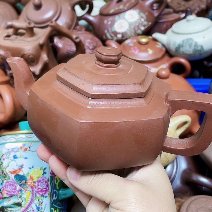 紫砂茶案紫色的颜色