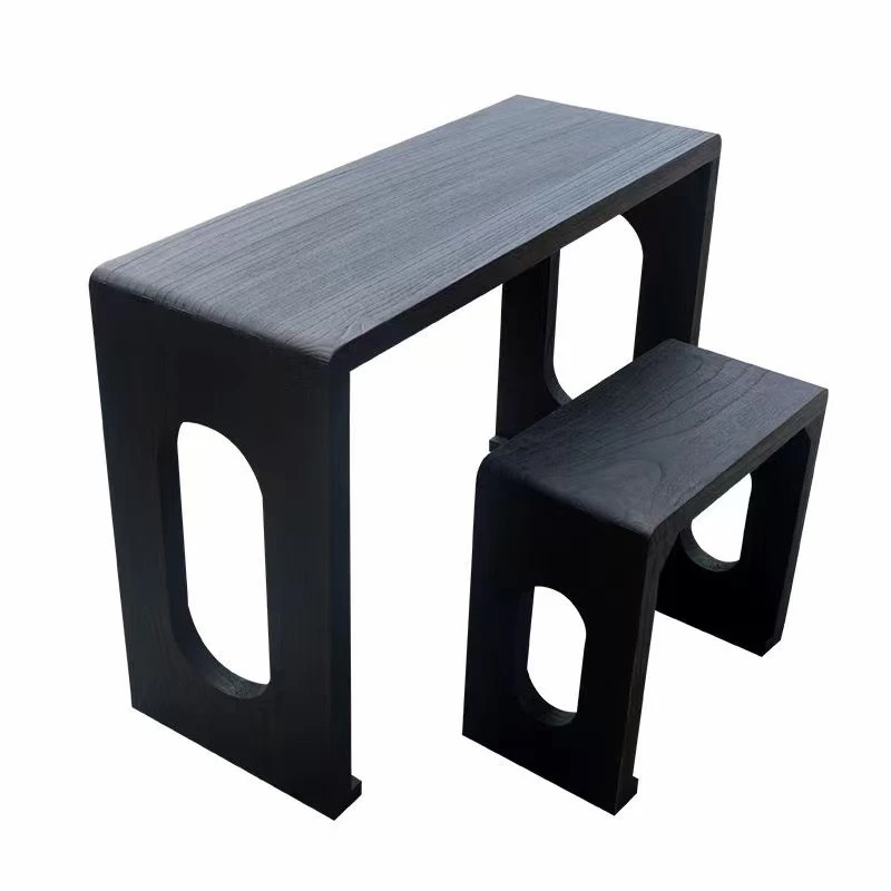 纯桐木榫卯结构古琴古琴专用古琴桌凳古琴凳琴凳琴桌凳子实木桌