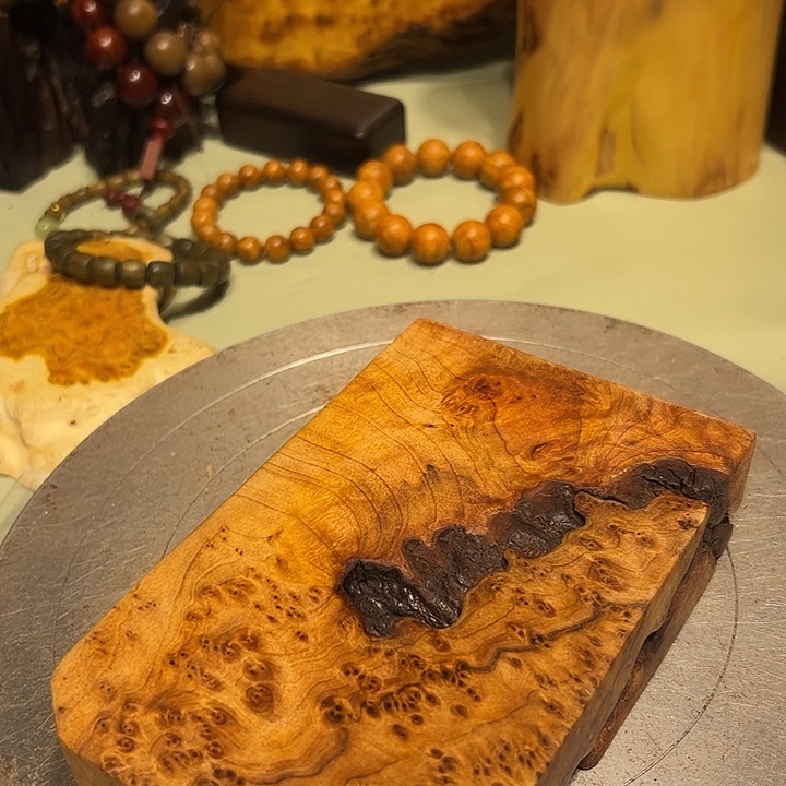 万***象紫檀木类端景台檀香