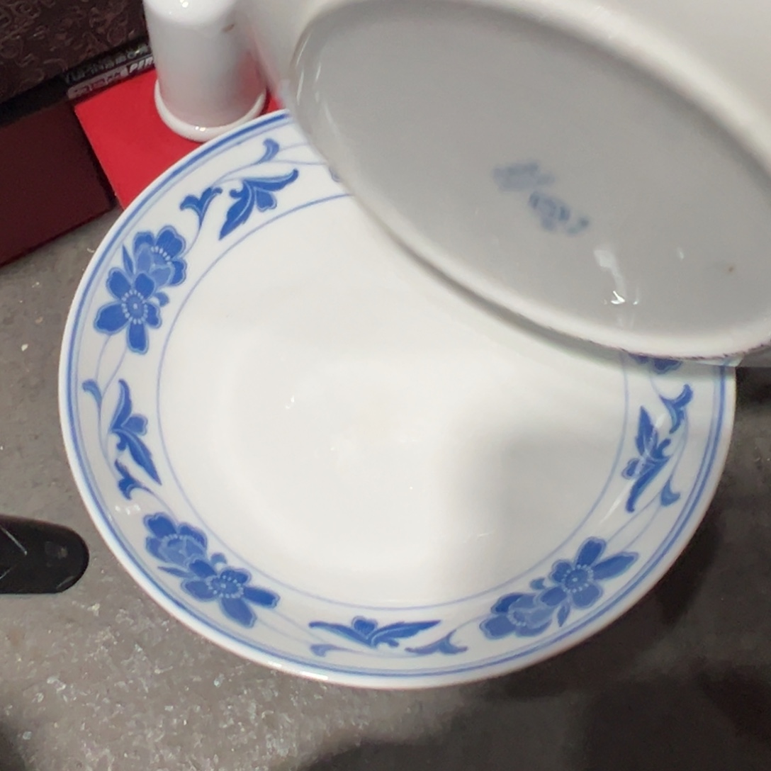 醴陵瓷供货基地炸福利群力窝盘22.5厘米微瑕