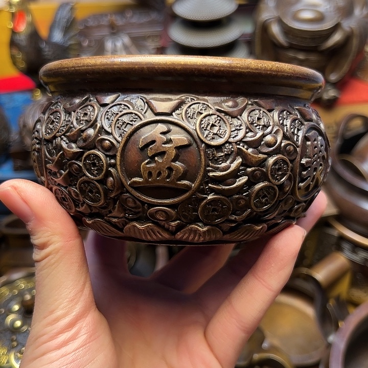 精美铜器摆件下单