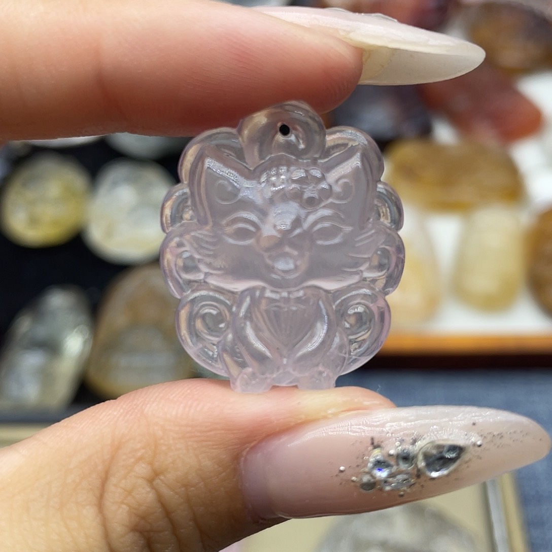 颈饰未镶嵌水晶天然