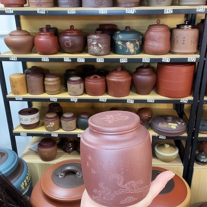 紫砂茶叶罐紫砂茶叶罐