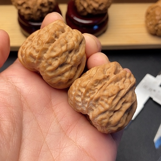 把件文玩核桃35尺蛤蟆头