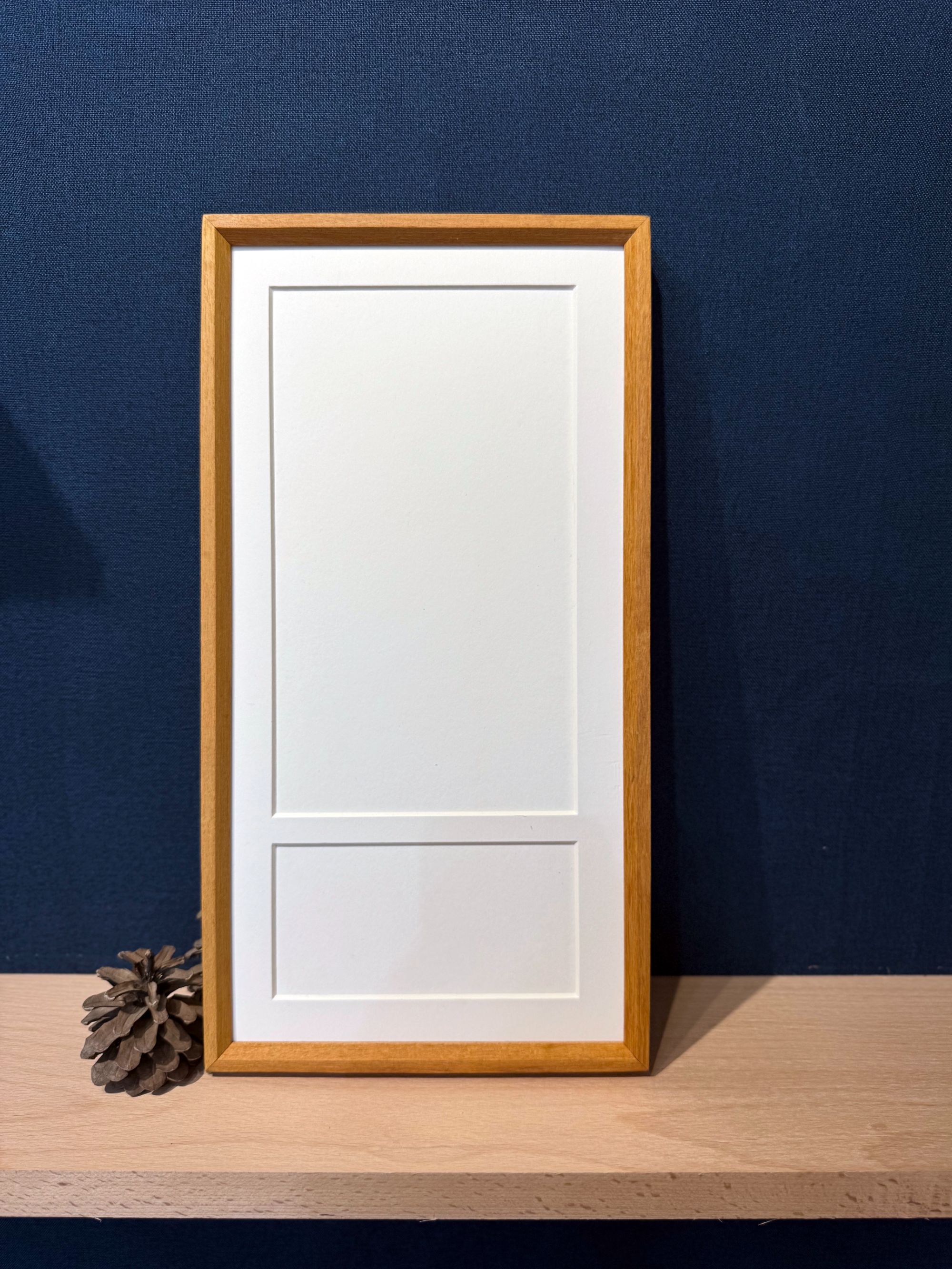 直角相框简约创意中空立体书法相框可桌面摆放也可挂墙放照片