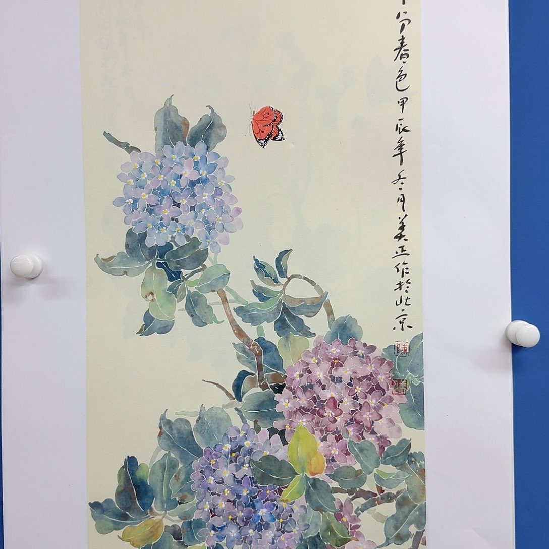 国画多次参加国内外国内外