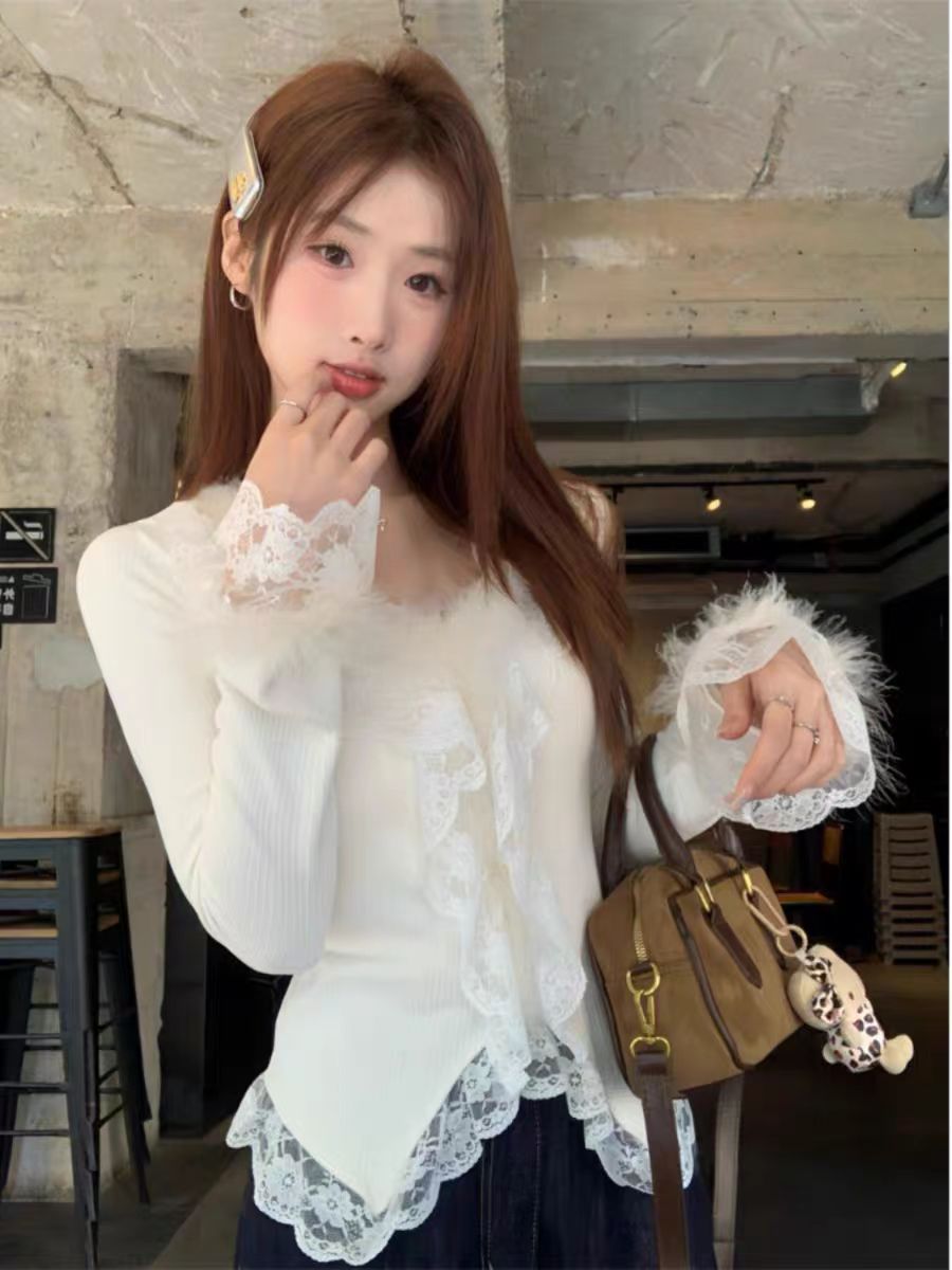 （1号集合链接）小个子针织气质上衣女时尚修身百搭辣妹短款