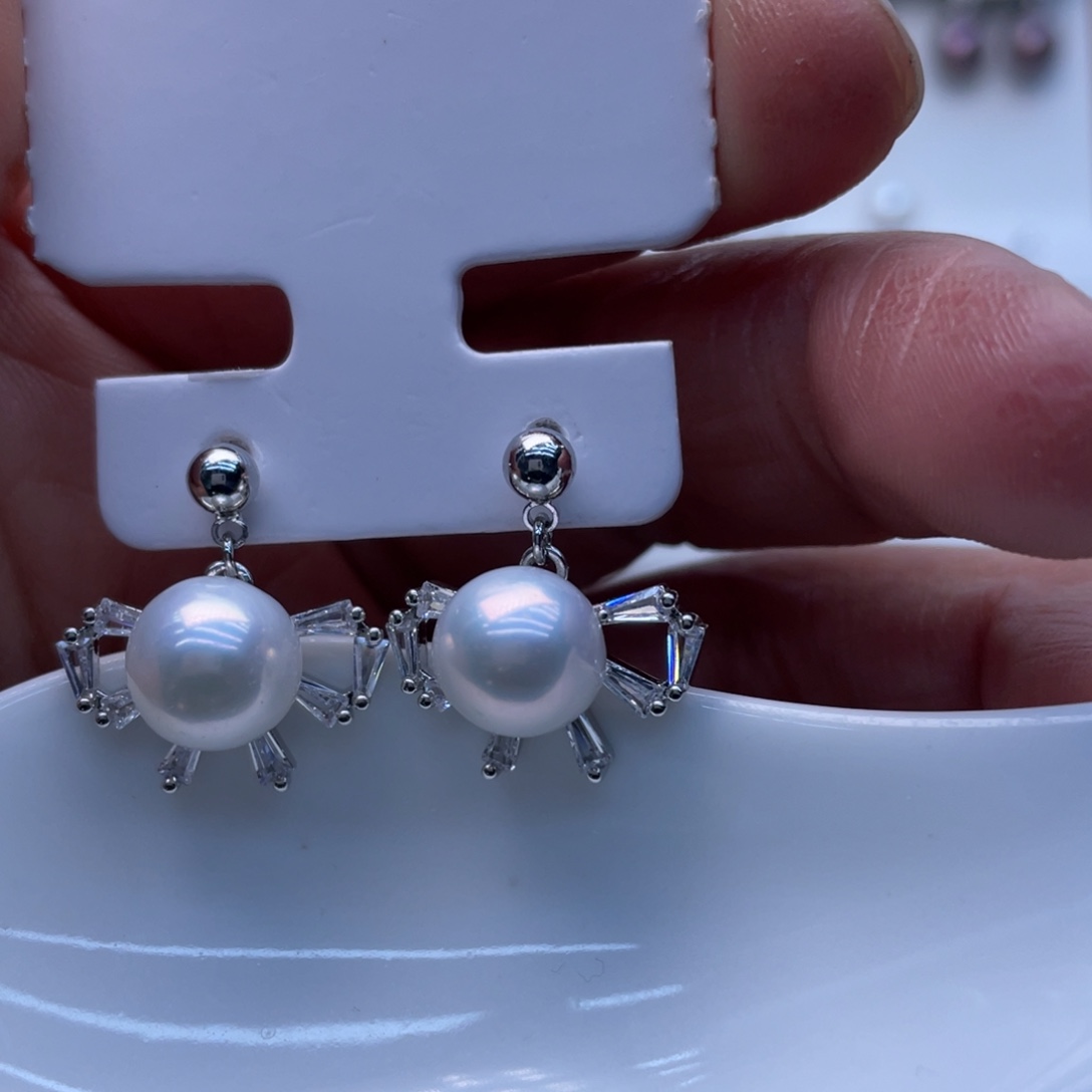 耳饰未镶嵌淡水珍珠