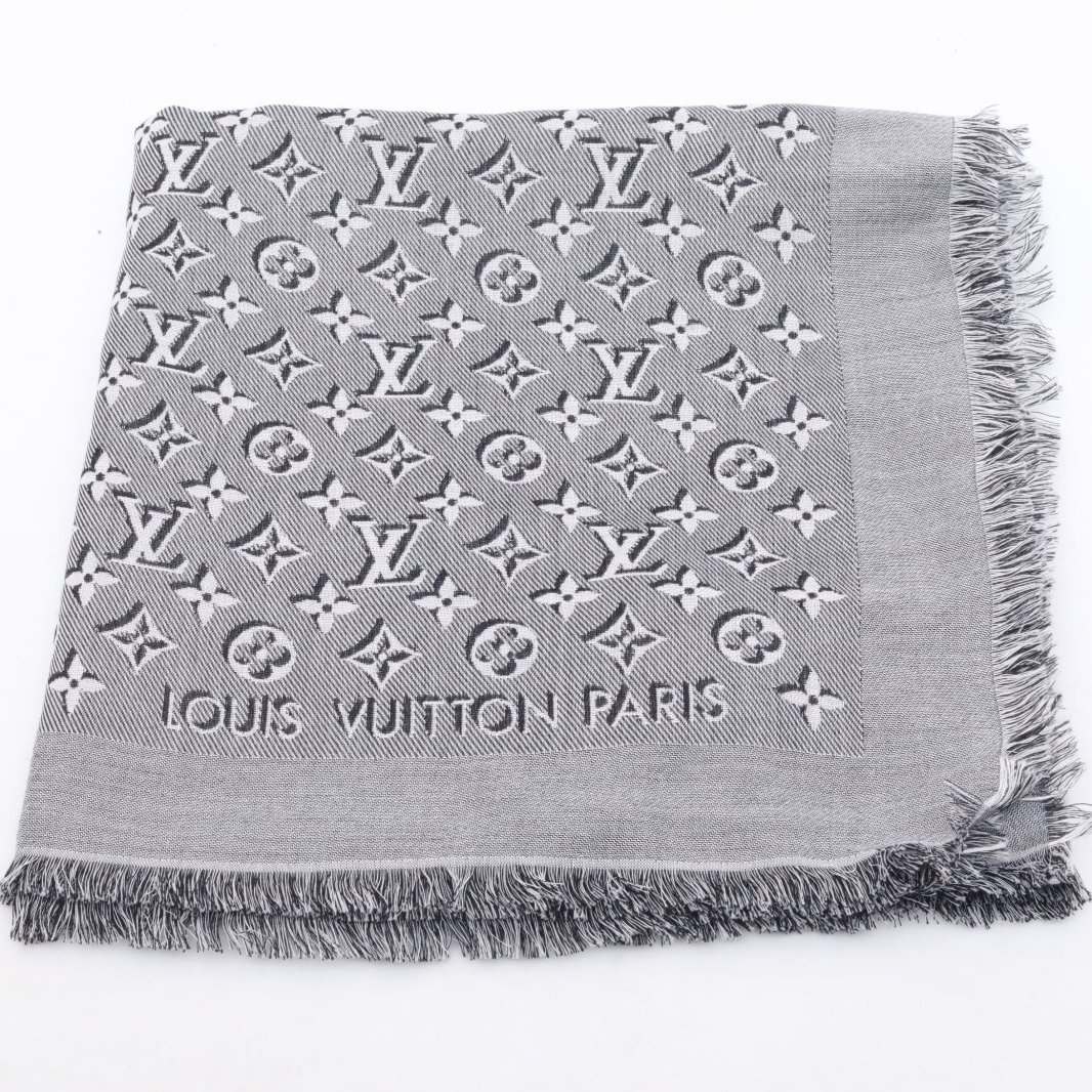 全新未使用 LouisVuitton/路易威登 积分-288汤/P254109888/围巾